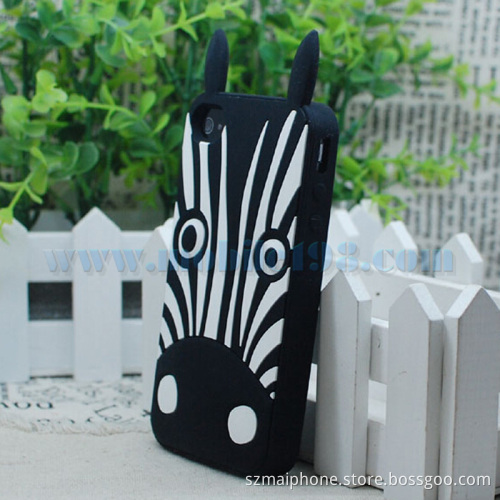 Modern Design Silicone Leather Case for iPhone 5